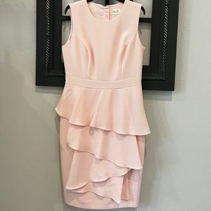 NWOT Eliza J Ruffle Sheath Dress Sz 6